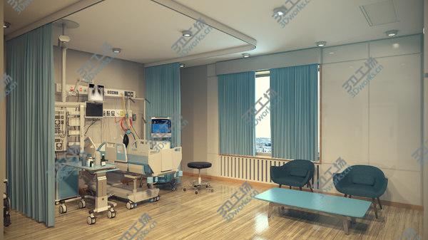 images/goods_img/20210312/Private Ward 2 3D model/3.jpg